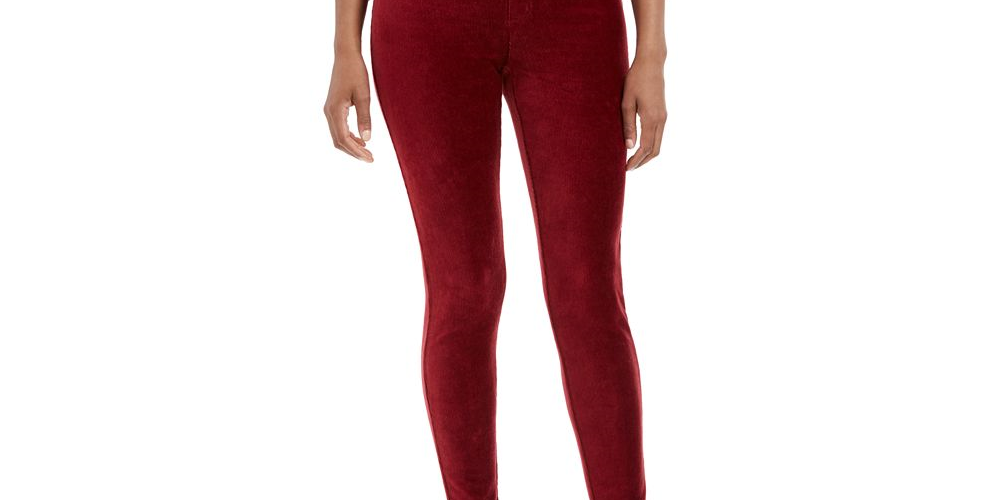 Style & Co Women's Skinny Corduroy Pants Brown Size X-Small