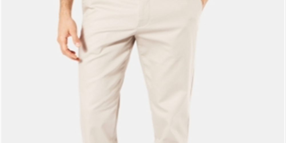 Dockers Men's Big Tall Modern Tapered Signature Creaseless Casual Pants Beige Size 56X32