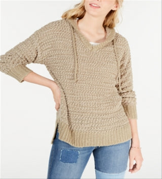 American Rag Junior's Hooded Sweater Green Size Small