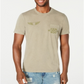 American Rag Men's Army Stamp T-Shirt Green Size Small