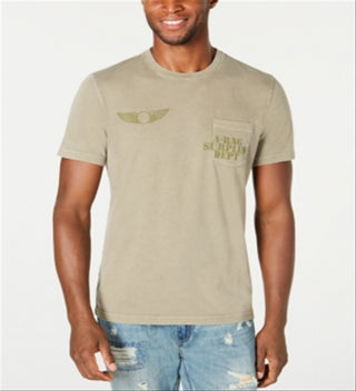 American Rag Men's Army Stamp T-Shirt Green Size Small