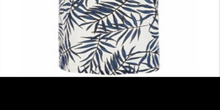 American Rag Men's Leaf Lines V Neck T-Shirt -Blue Size Medium