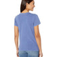 Lucky Brand Women's Short Sleeve Crew Neck Framed Bandana Tee Blue Size X-Small