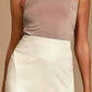 Free People Women's Blouse One-Shoulder Ruched Purple Size M