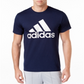 Adidas Men's Badge of Sport T-Shirt Blue Size Medium