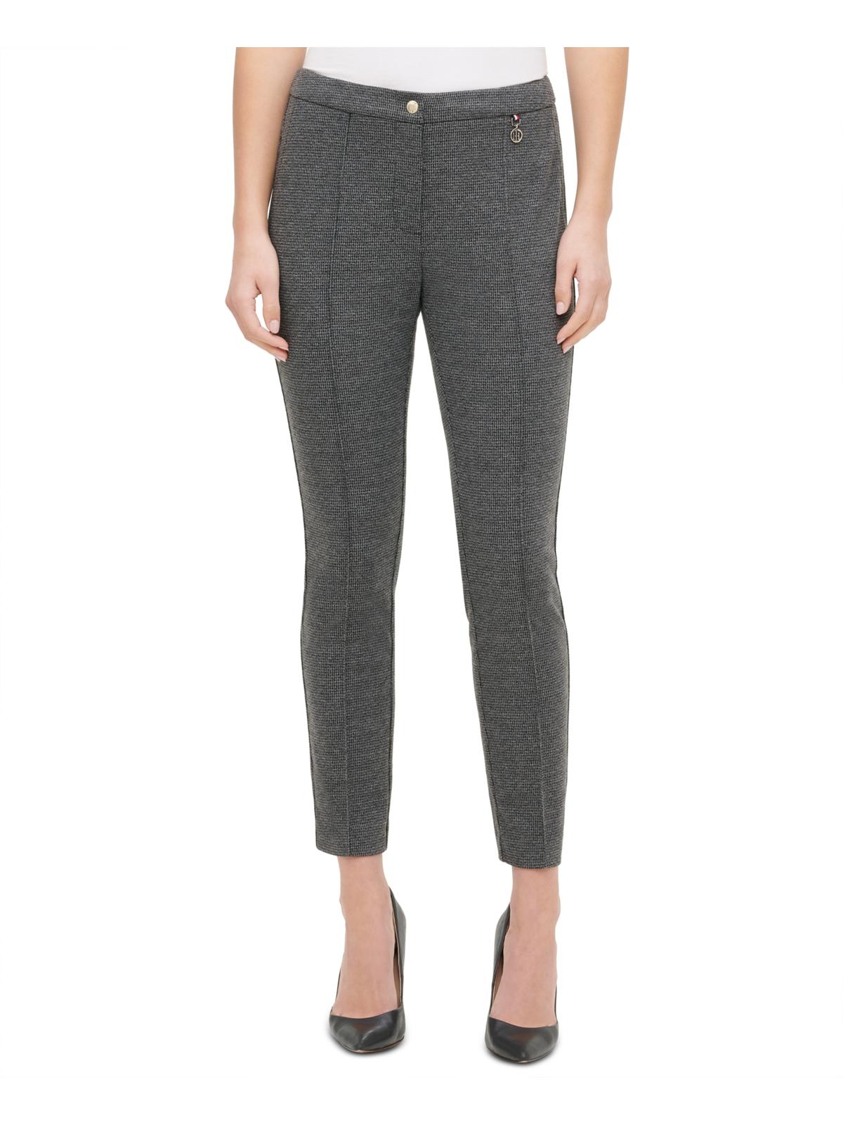 Tommy Hilfiger Women's Skinny Ankle Pants Gray Size 0