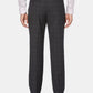 Perry Ellis Men's Wool Blend Plaid Dress Pants Grey Size 32X32