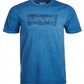 Levi's Men's Batwing Logo Print T-Shirt Blue Size Large