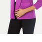Alfani Women's Open Knit Linen Blend Cardigan Purple Size XX-Large