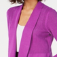 Alfani Women's Open Knit Linen Blend Cardigan Purple Size XX-Large