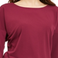 Alfani Women's Boat Neck Dolman Sleeve Top Red Size Large