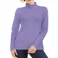 Karen Scott Women's Cotton Turtleneck Top Purple Size Petite X-Large