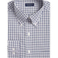 Club Room Men's Classic Regular Fit Gingham Check Performance Dress Shirt Grey Size 32X33