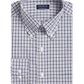 Club Room Men's Classic Regular Fit Gingham Check Performance Dress Shirt Grey Size 34X35
