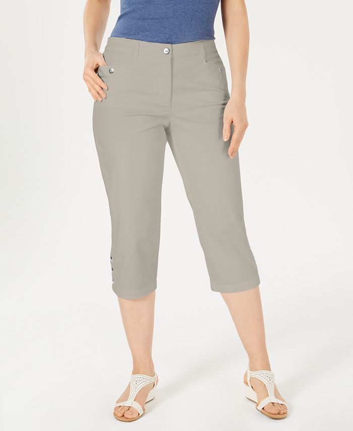 Karen Scott  Womens Pants Gray Size 16