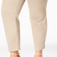 Calvin Klein Women's Plus Bristol Officewear Tummy Slimming Ankle Pants Beige Size 26W