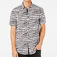 INC International Concepts Men's Chambray Button up Shirt Black Size Small