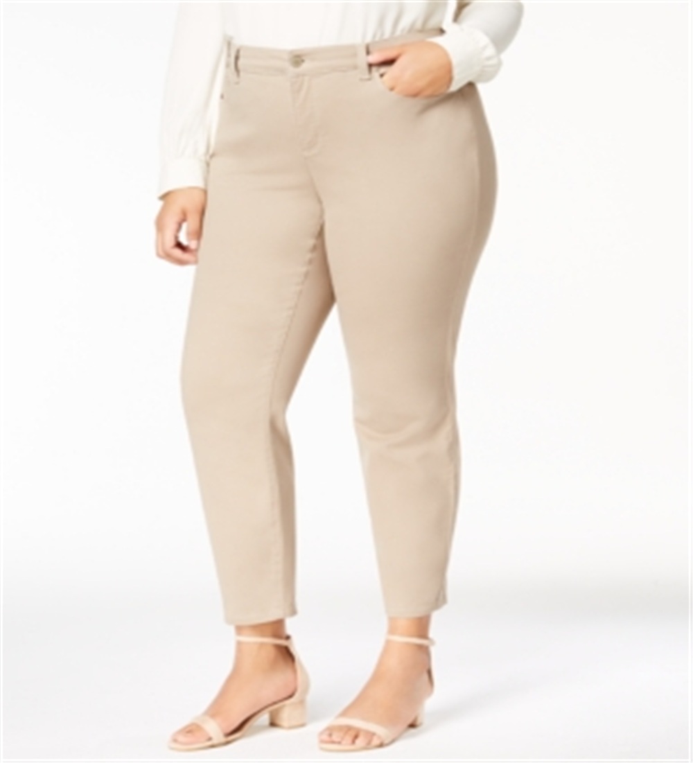 Calvin Klein Women's Skinny Jeans Beige Size 28W