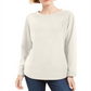 Karen Scott Women's Sport Fleece Sweatshirt White Size XX-Large