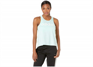 Adidas Women's Fitness Running Tank Top Green Size X-Small