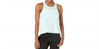 Adidas Women's Fitness Running Tank Top Green Size X-Small