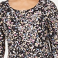 JM Collection Women's Mosaic Gel Dot Top Black Size Petite S