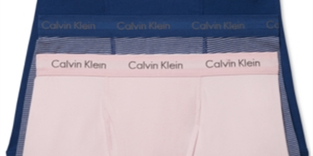 Calvin Klein Men's Cotton Stretch Boxer Briefs 3-Pack Pink Size Large