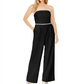 Calvin Klein Women's Strapless Rhinestone Jumpsuit Black Size 14