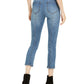 INC Iternational Concepts Women's High Waist Skinny Cropped Jeans Blue Size 14