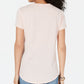 Style & Co Women's Graphic Print T-Shirt Pink Size Petite M