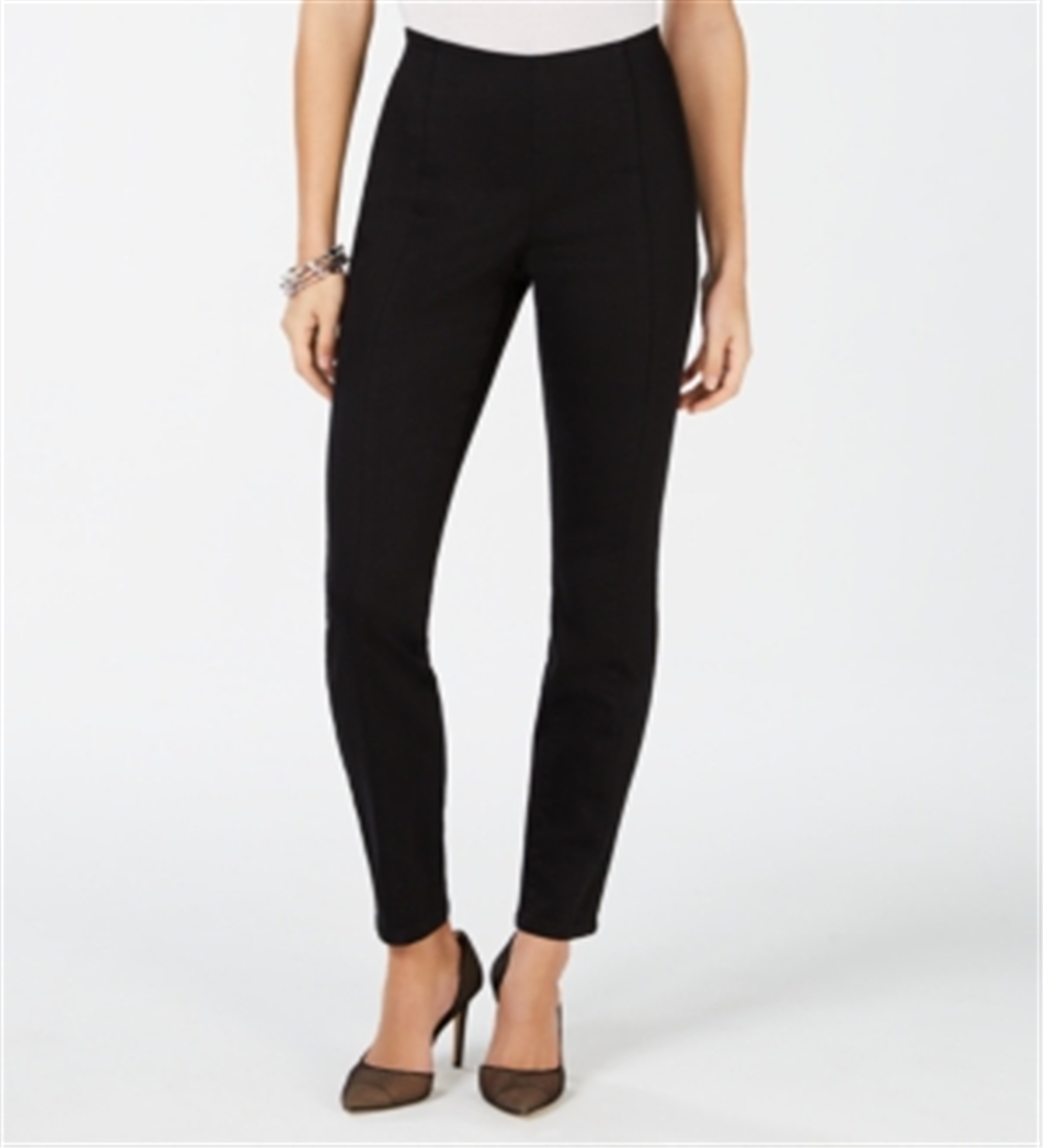 INC Iternational Concepts Women's Pull on Skinny Jeans Black Size 2