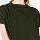 Alfani Women's Cowl Mock Neck Top Green Size Petite S