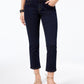 INC Iternational Concepts Women's Denim Mid Rise Cropped Jeans -Black Size 14