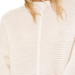 Michael Kors Women's Ottoman Knit Dolman Sleeve Sweater White Size Medium