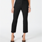 INC Iternational Concepts Women's Slim Leg Mid Rise Ankle Pants Black Size 2