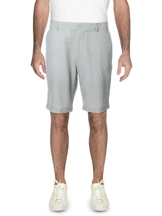 Attack Life By Greg Norman Men's Printed Shorts Gray Size 42