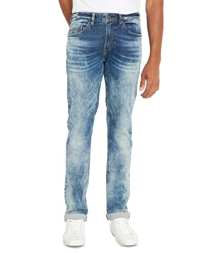 Buffalo David Bitton Men's Ash X Jeans Blue Size 38X32