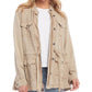 Karen Kane Women's Cargo Jacket Brown Size Large