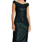 Ralph Lauren Women's Sequin Sheath Dress Green Size 14 Petite