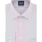 Eagle Men's Classic Regular Fit Non Iron Stretch Collar Check Dress Shirt Red Size XL