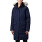 Columbia Women's South Canyon Down Parka Jacket Blue Size X-Large