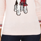 Tommy Hilfiger Women's Holiday Terrier Sweater Pink Size XX-Large