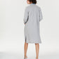 Charter Club Women's Pure Cashmere Duster Cardigan Silver Size Petite Small