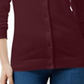 Karen Scott Women's Crew Neck Cardigan Red Size Petite Small