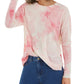Charter Club Women's Tie Dye Cashmere Sweater Pink Size X-Large