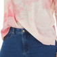 Charter Club Women's Tie Dye Cashmere Sweater Pink Size X-Large