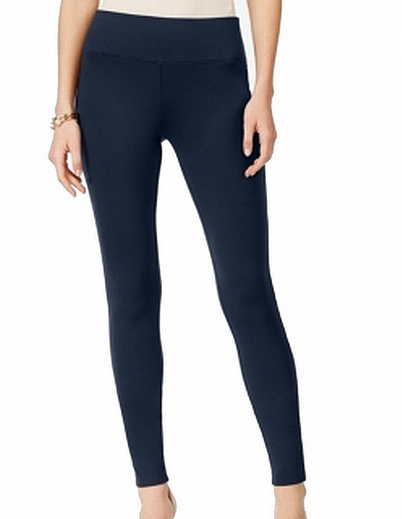 INC International Concepts Women's Seamless Leggings Blue Size 0 Petite
