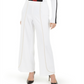 INC International Concepts Women's Studded Wide Leg Pants White Size X-Small
