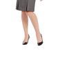 Le Suit Women's Pleated Hem Skirt Suit Black Size 2 Petite