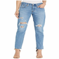 Levi's Women's 711 Embroidered Skinny Jeans Blue Size 16 W33
